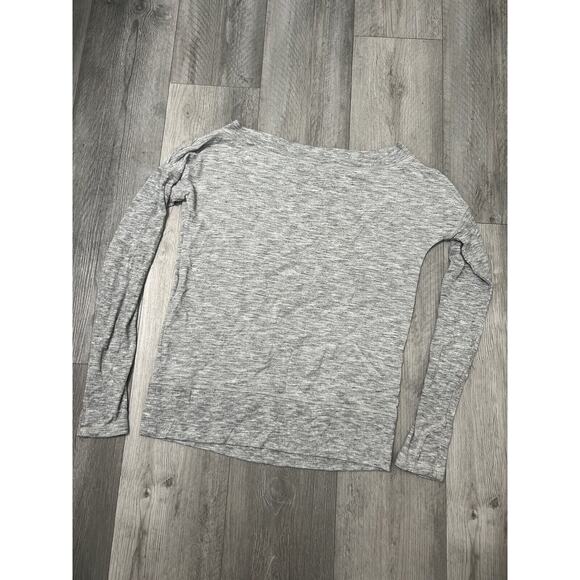 Athleta Super Soft Studio Barre Sweatshirt Lightweight Gray - Picture 9 of 9